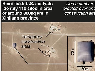 Infographic: China building new nuclear missile base