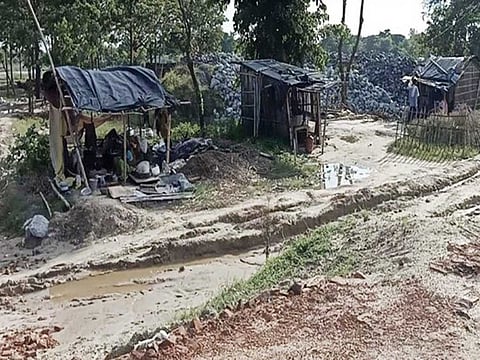 Narkatiya village in northern Bihar’s Sheohar district has been destroyed by floods and rebuilt 43 times in 87 years.