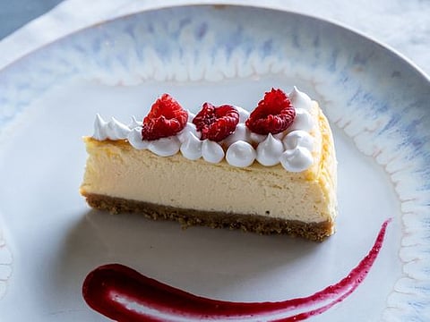 Here's how to make Baked raspberry cheesecake at home