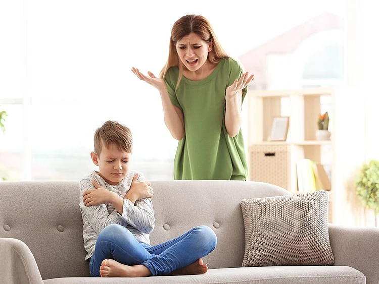 Mom and son 