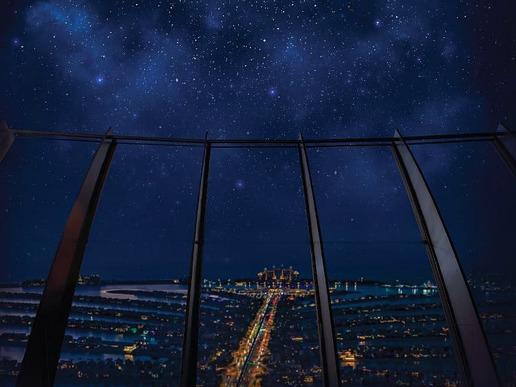 The View at night 