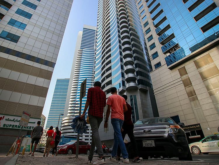 Stock Sharjah skyline residential