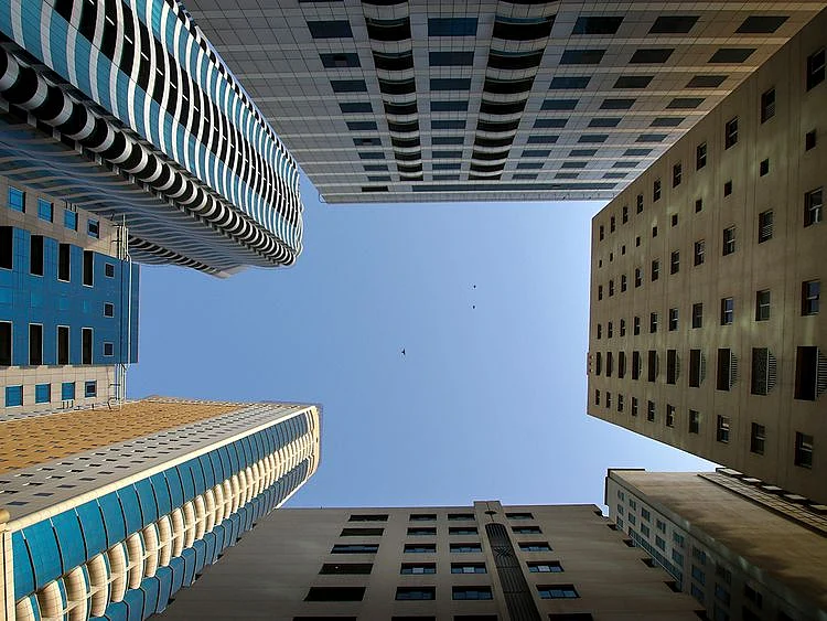 Stock Sharjah skyline residential