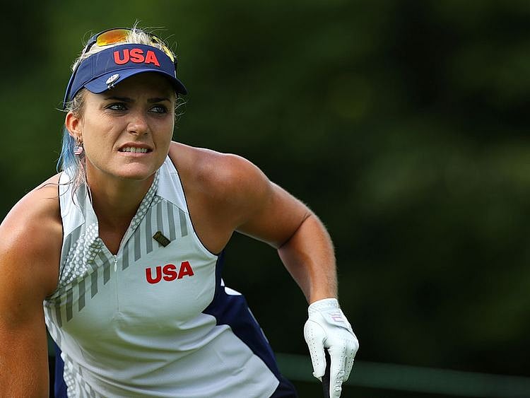 Lexi Thompson of the United States