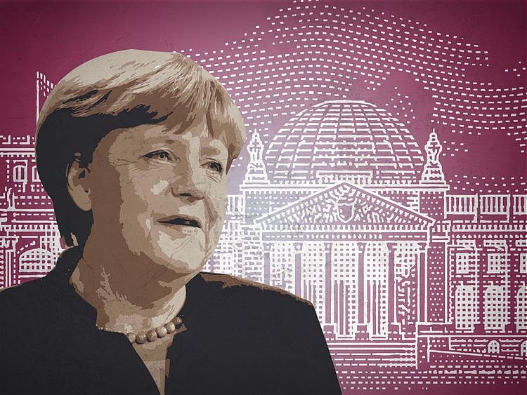 German Chancellor Angela Merkel 