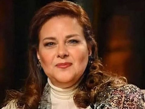 Egyptian actress Dalal Abdulaziz. 