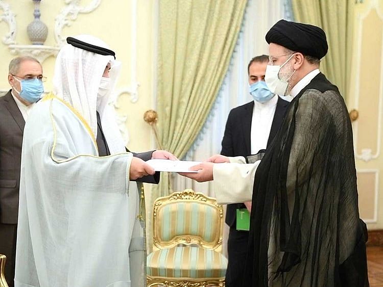 Kuwait foreign minister Ebrahim Raisi