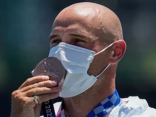 Photos: No avoiding COVID-19 pandemic reminders at Tokyo Olympics