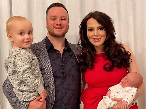  It's staycation time for Linda Middleton-Jennings, her husband Steve and their two children