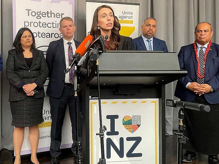 New Zealand PM Jacinda Ardern