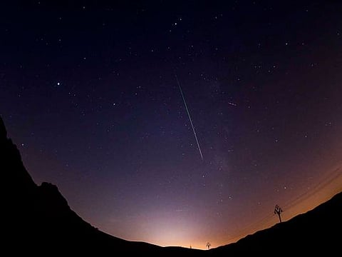 Photos: Perseids meteor shower at Sharjah’s Mleiha