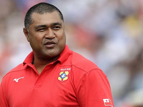 Toutai Kefu has been seriously injured and three other members of his family received knife wounds during an alleged break-in at his home in Brisbane.