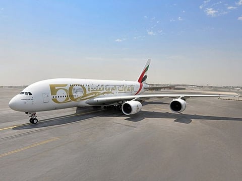 The fleet of aircraft wearing the UAE 50th anniversary liveries are due to fly across the Emirates network, and will be visiting Los Angeles, London, Washington D.C, New York, Munich, Zurich, and Paris, among other cities in the next few weeks