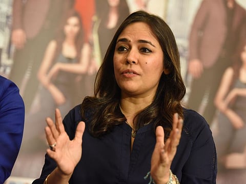 Director Mehreen Jabbar in Dubai.