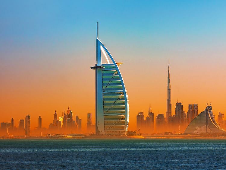 STOCK DUBAI SKYLINE
