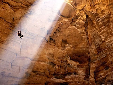 The second largest known cave chamber in the world, Majlis Al Jinn is located in Quriyat in Muscat region.