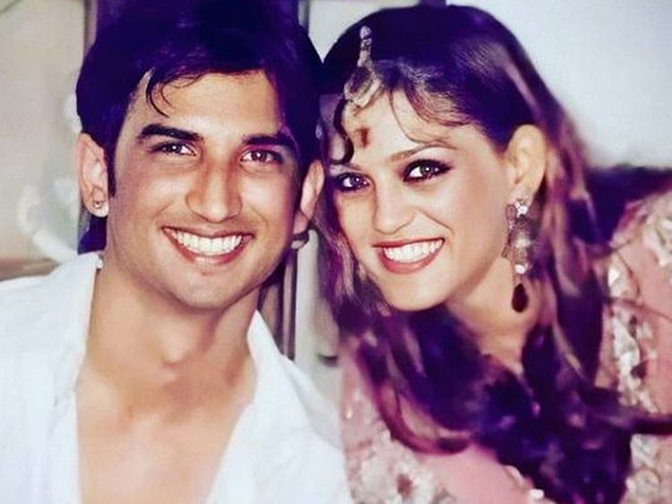 Sushant Singh Rajput with his sister Shweta Singh Kirti