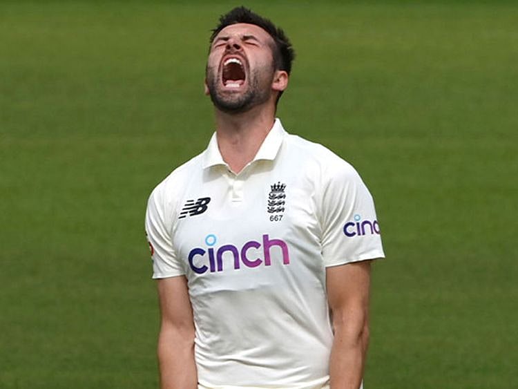 England bowler Mark Wood 