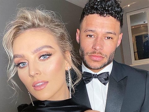 Perrie Edwards and boyfriend Alex Oxlade-Chamberlain