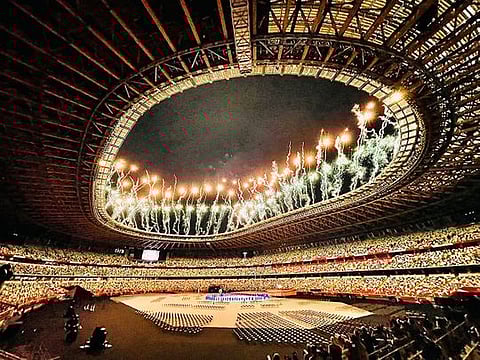 LOOK: Tokyo 2020 Paralympics opening ceremony lights up Japan