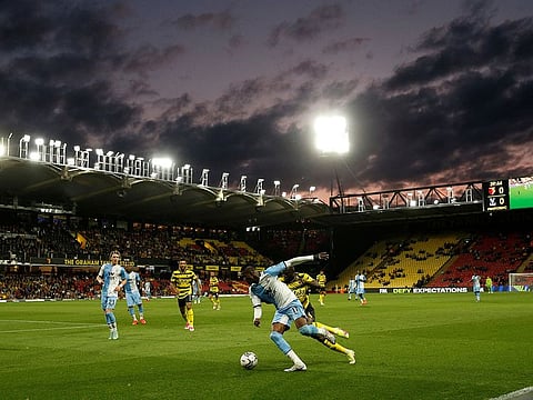 Crystal Palace went down to Watford in the League Cup