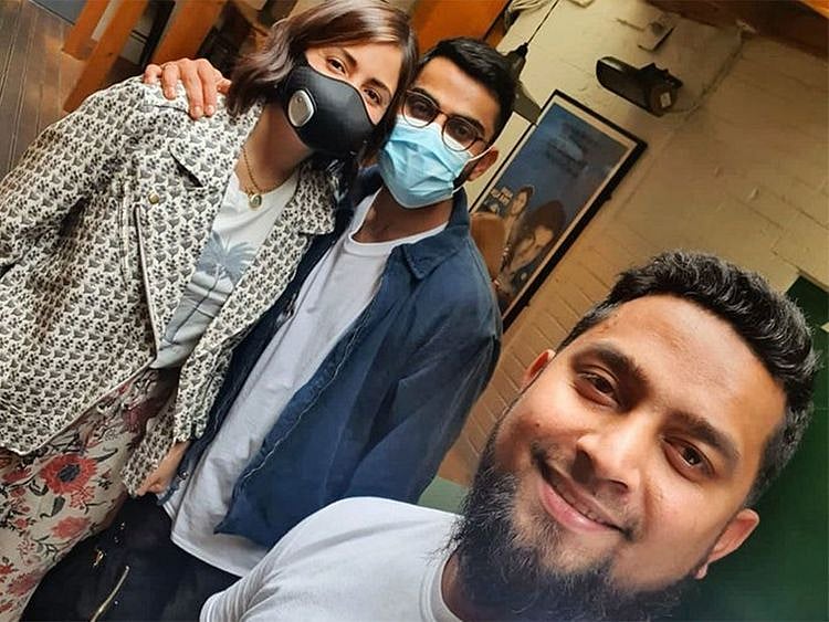 Virat Kohli and Anushka Sharma