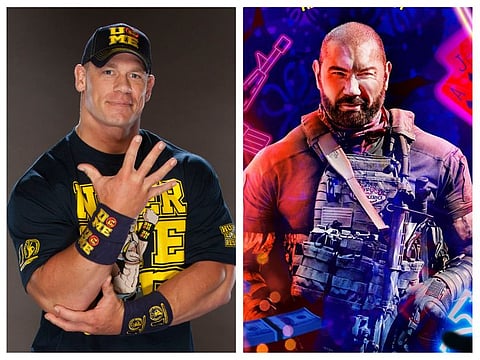 John Cena and Dave Bautista