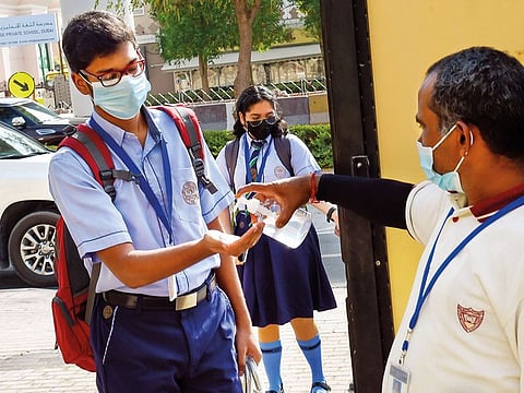 File photo of students in Dubai