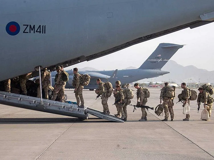 UK troops