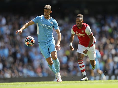 Manchester City's Ruben Dias has extended his contract with the English Premier League club until 2027.