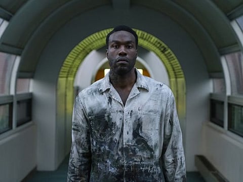 Yahya Abdul-Mateen II as Anthony McCoy in Candyman, directed by Nia DaCosta.
