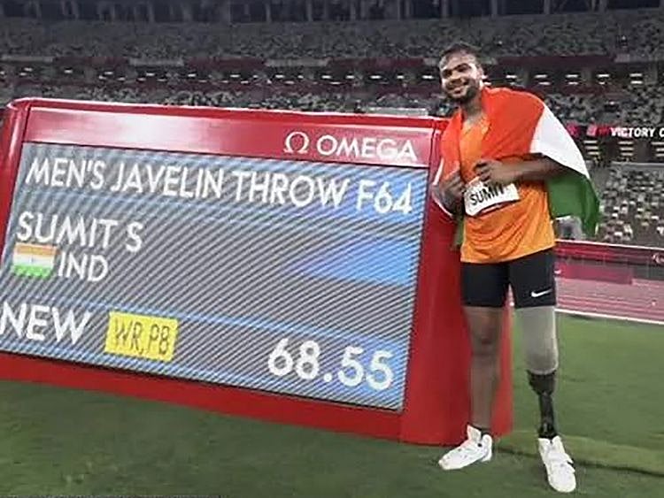 Paralympics - Sumit Antil