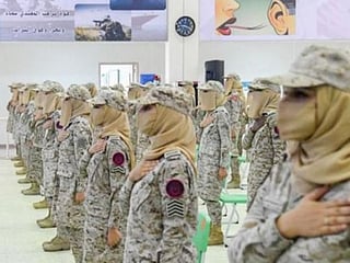 In historic empowerment moment, Saudi women serve in combat army