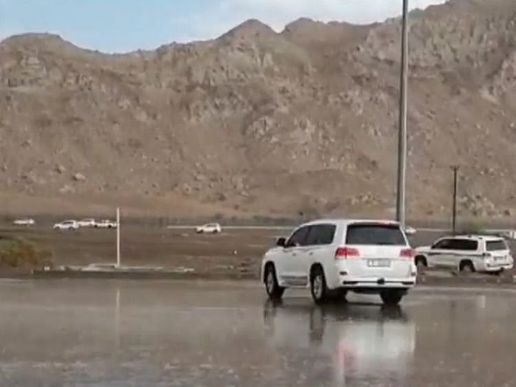 Rain in Al Ain