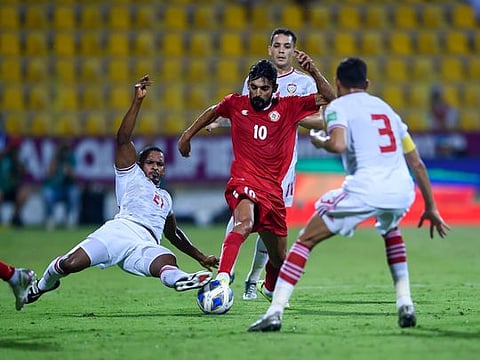 In pictures: UAE take on Lebanon in World Cup qualifier at Zabeel Stadium