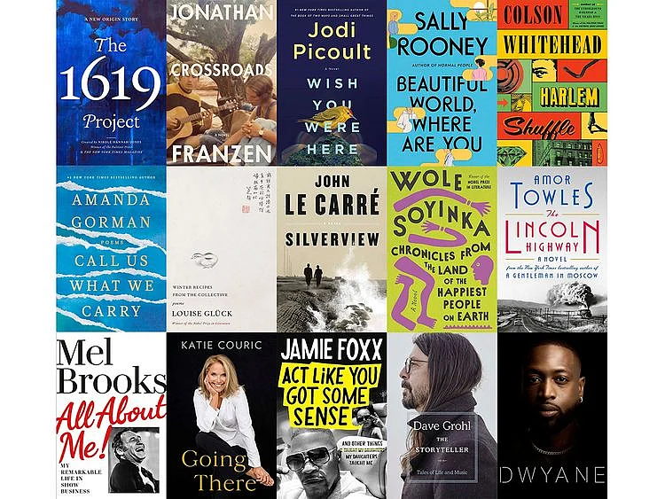 This combination of book cover images shows cover art for upcoming releases
