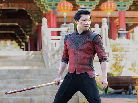 Simu Liu in “Shang-Chi and the Legend of the Ten Rings.”