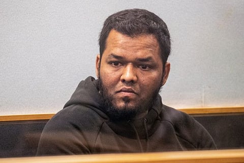 Undercover officers monitoring Samsudeen (above) from just outside the supermarket sprang into action when they saw shoppers running and heard shouting, police said, and shot him dead within a couple of minutes of him beginning his attack.
