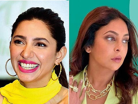 Mahira Khan, left, and Shefali Shah