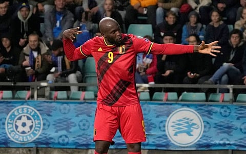 Belgium's Romelu Lukaku will earn his 100th cap today against Czech Republic.