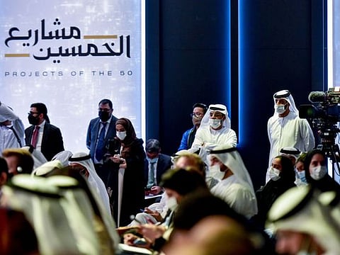 Pictures: Unveiling UAE's Projects of the 50