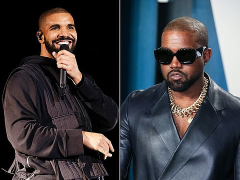 Drake and Kanye West.