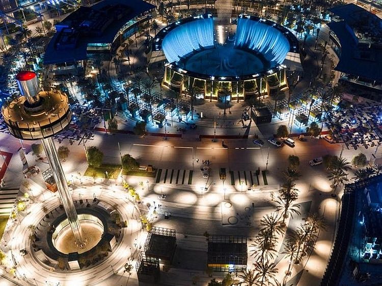 Water Feature at Expo 2020 Dubai