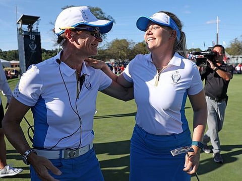 Double Solheim Cup winning captain Catriona Matthew has praised Dubai and the Emirates Golf Federation on their efforts to promote female golf.