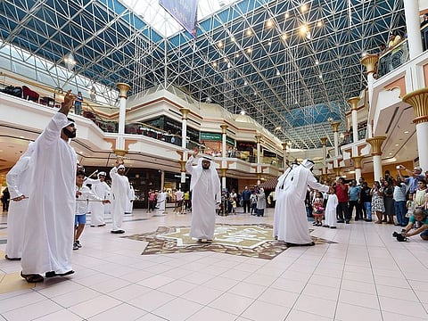 A cultural performance in progress, organised by Dubai Culture. The 12th edition of Dubai Festival for Youth Theatre will be held from November 19-25 at ‘The Theatre’ in Mall of the Emirates. Picture for illustrative purposes only.  