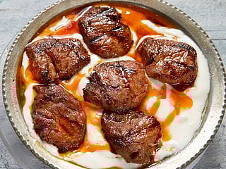 A step-by-step guide to making Turkish Alinazek Kebab