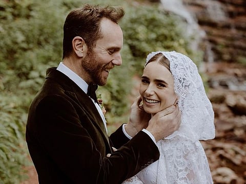 Charlie McDowell and Lily Collins