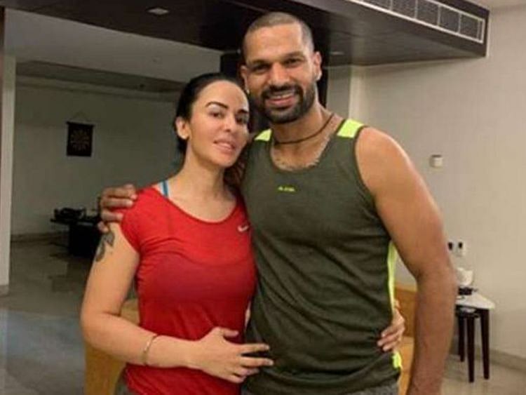 Cricket - Dhawan & Ayesha Mukherjee