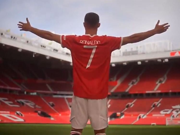 Cristiano Ronaldo back on the Old Trafford turf