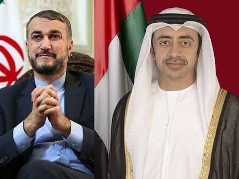 Sheikh Abdullah bin Zayed Al Nahyan today congratulated Hossein Amir-Abdollahian on his appointment as Iran’s new Foreign Minister.